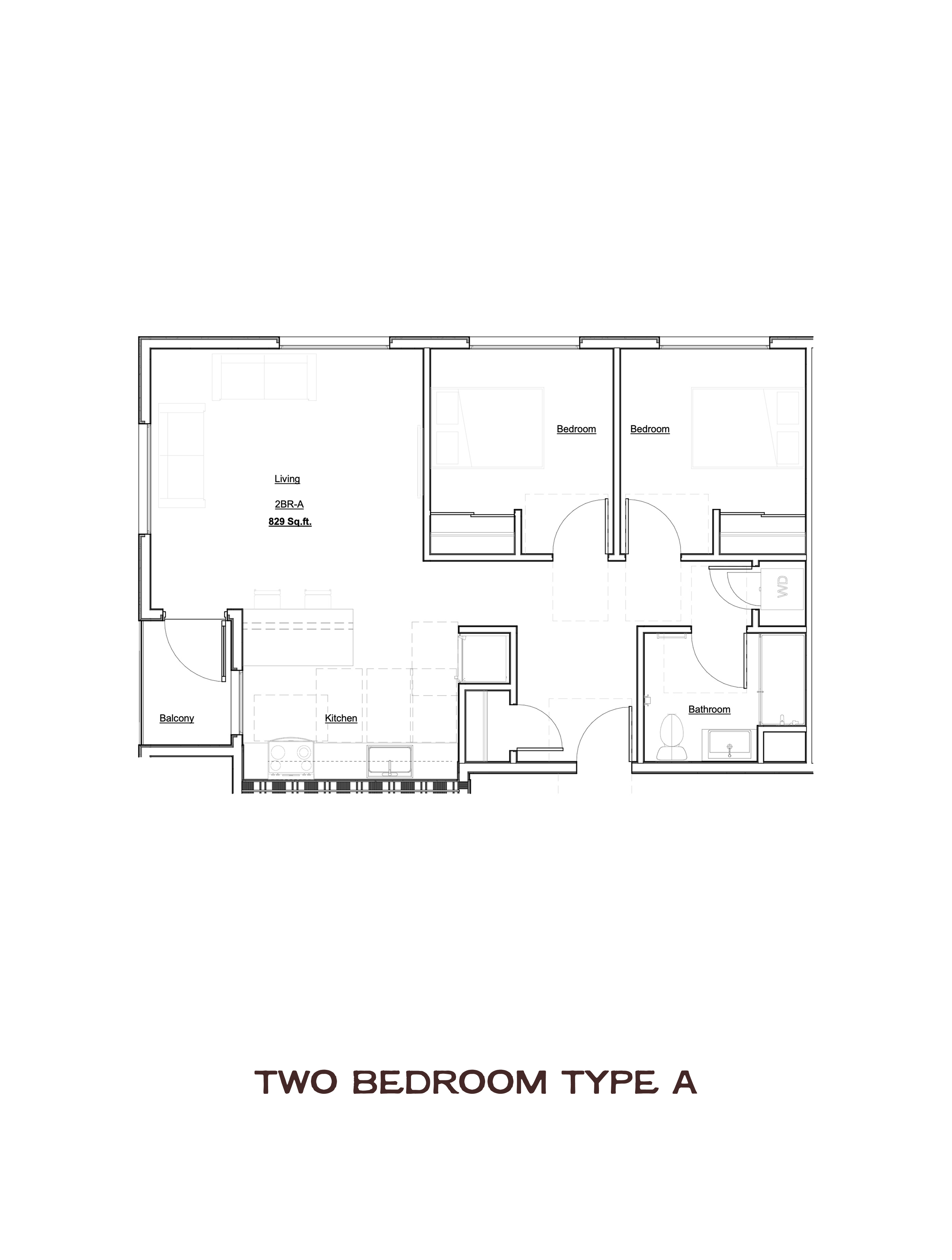 Two Bedroom Type A