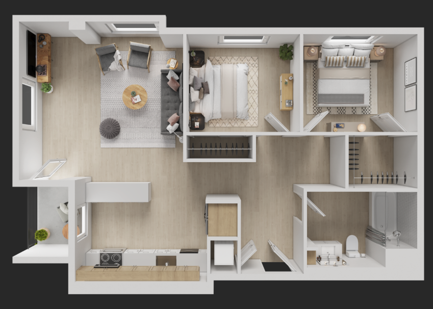 Two Bedroom A1