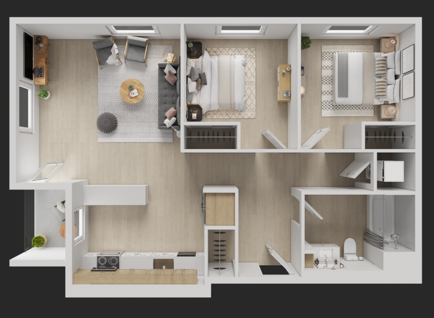 Two Bedroom A