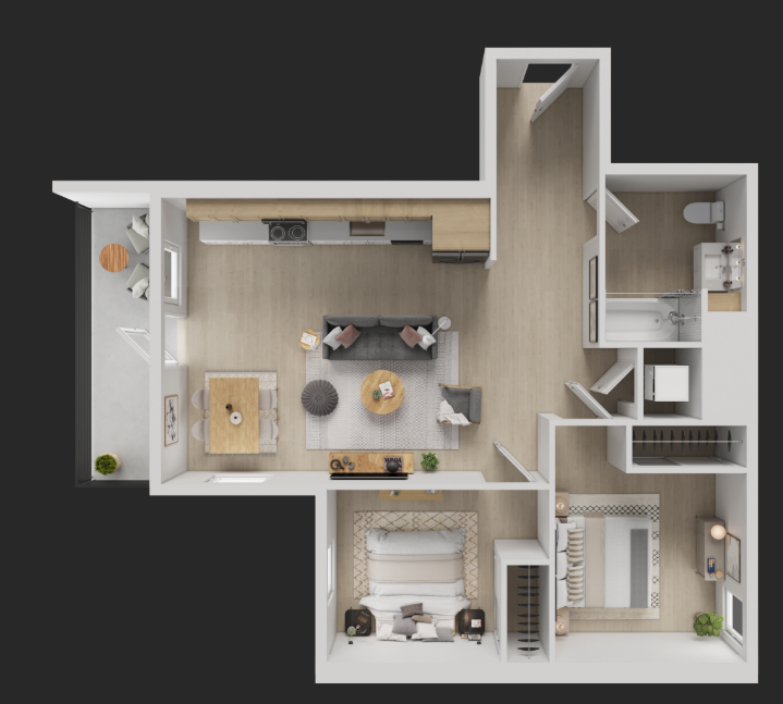 Two Bedroom B