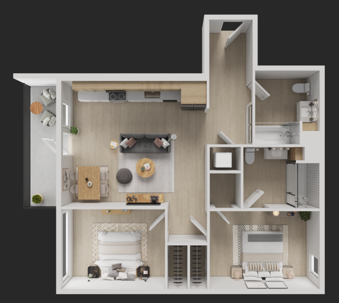 Two Bedroom C