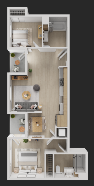 Two Bedroom D