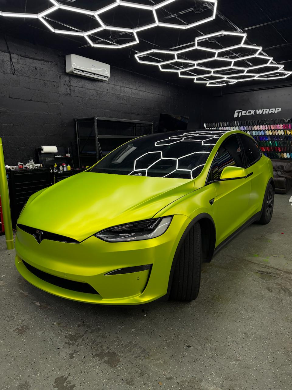Paint protection and detailing work at Wrap Me USA Miami