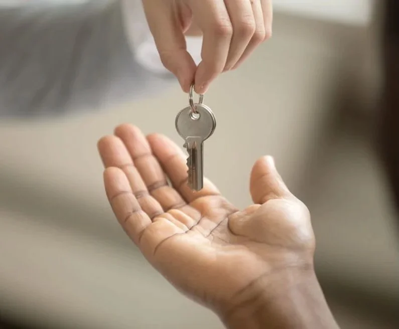 Home buyer reviewing a pre-purchase electrical inspection report