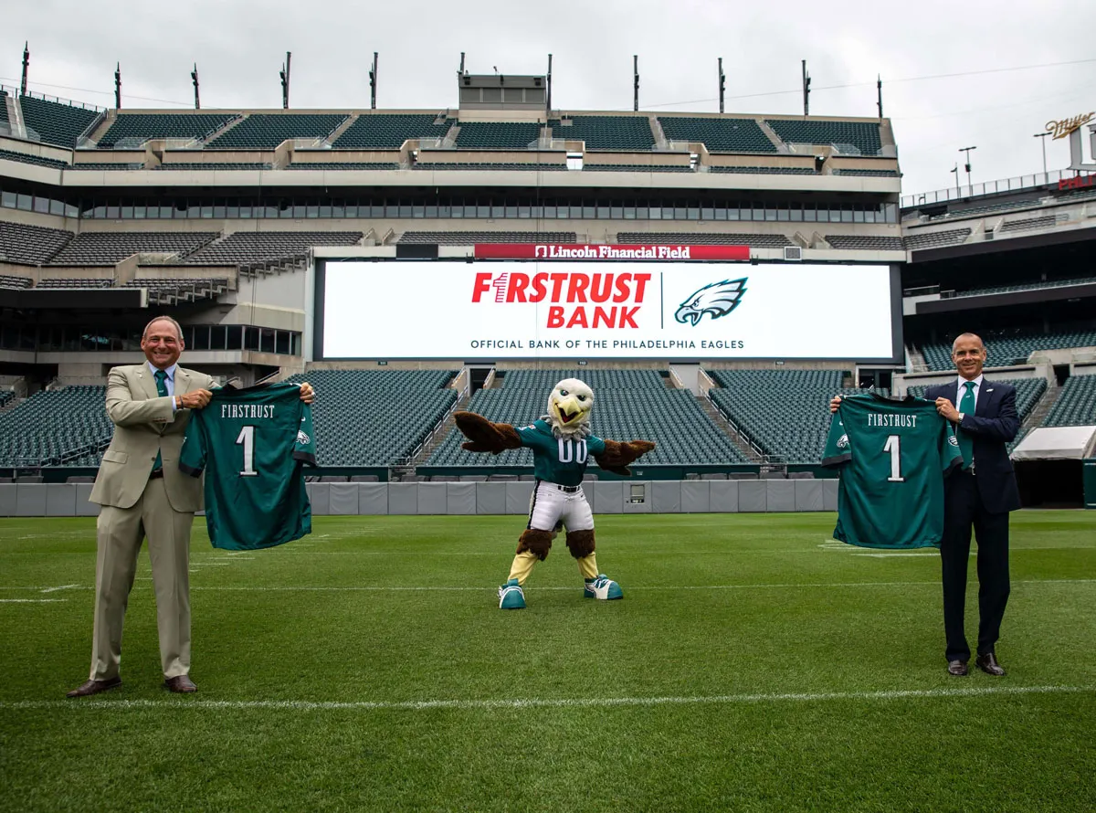 Official Bank of the Philadelphia Eagles — Firstrust Bank logo