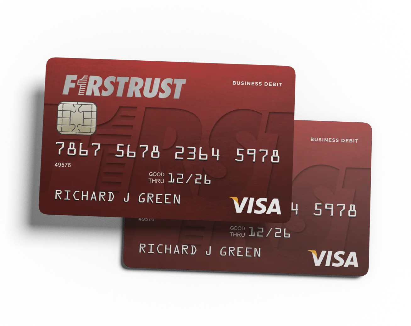 Firstrust business Visa debit card