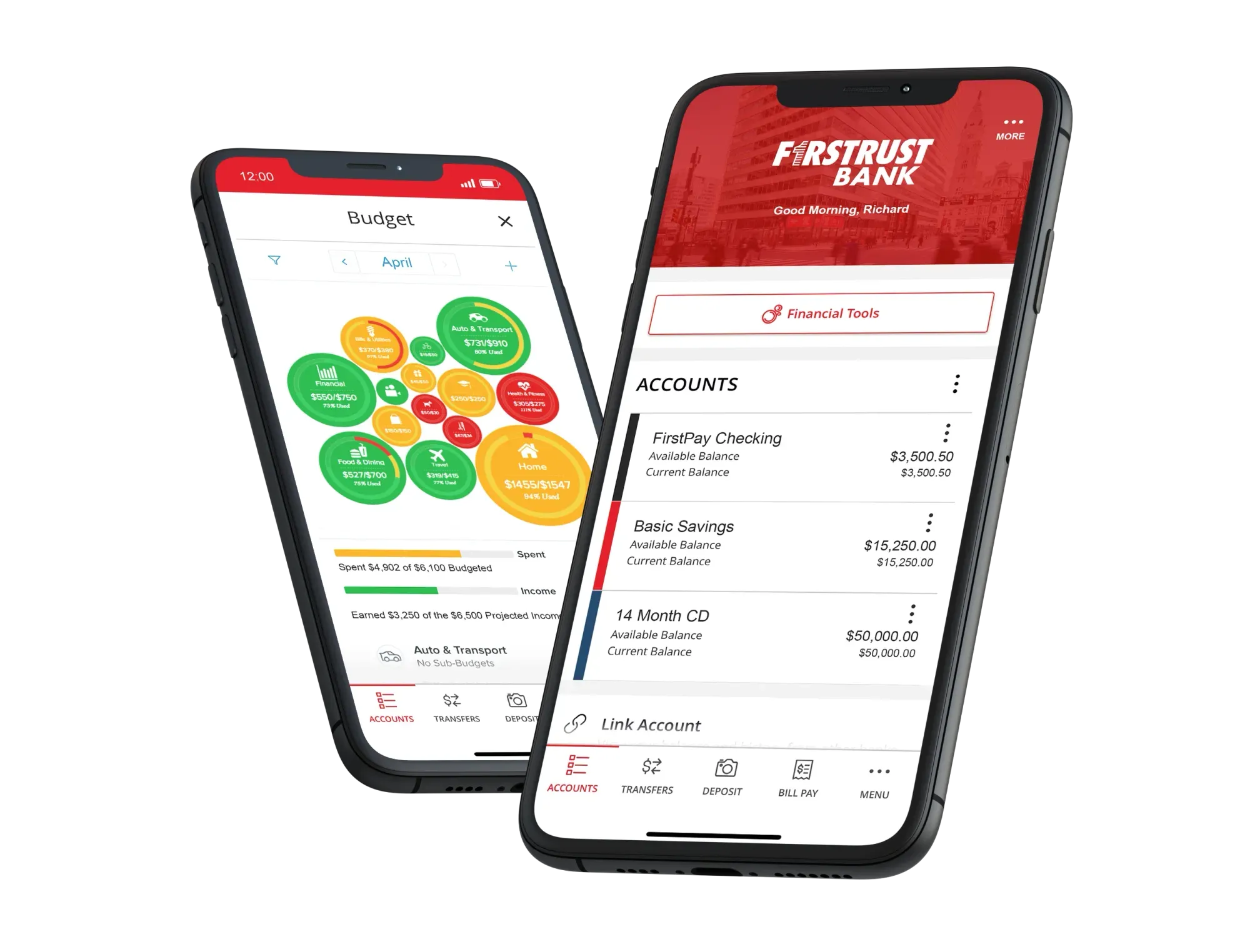 Firstrust Bank highly rated mobile banking app