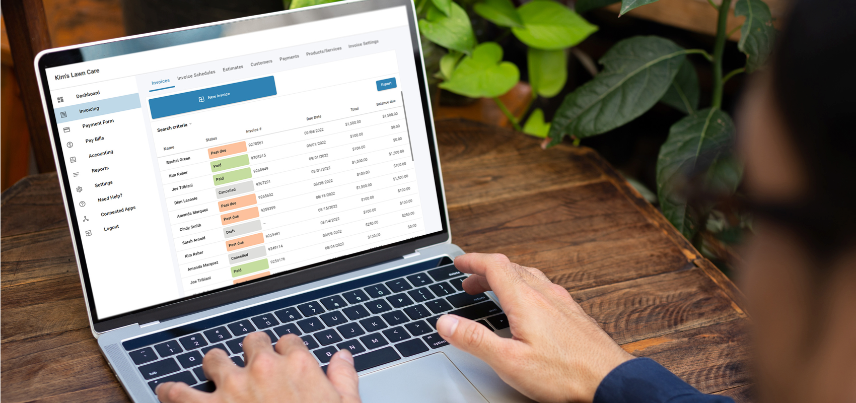 AutoBooks accounting and payment tool