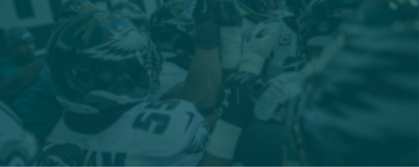 Philadelphia Eagles and Firstrust Bank partnership background image