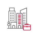Commercial mortgages icon at Firstrust Bank