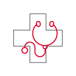 Equipment financing icon for healthcare practices at Firstrust Bank