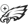 Stylized eagle head logo with a small plus sign above the beak.
