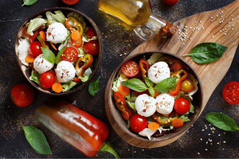 Voorgerechten uit het assortiment van Sysco