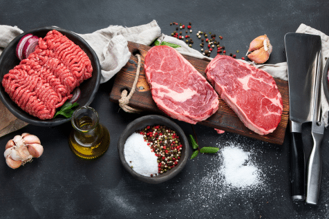 Vlees, wild en orgaanvlees uit het assortiment van Sysco