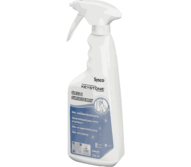 Glas- en oppervlaktespray