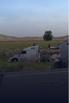Truck accident