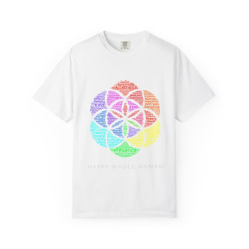 Happy Whole Human Unisex T-Shirt, Inspirational Shirt for All Occasions