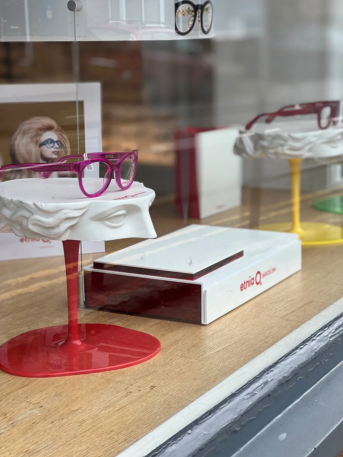 Paul Rutter Opticians shop interior