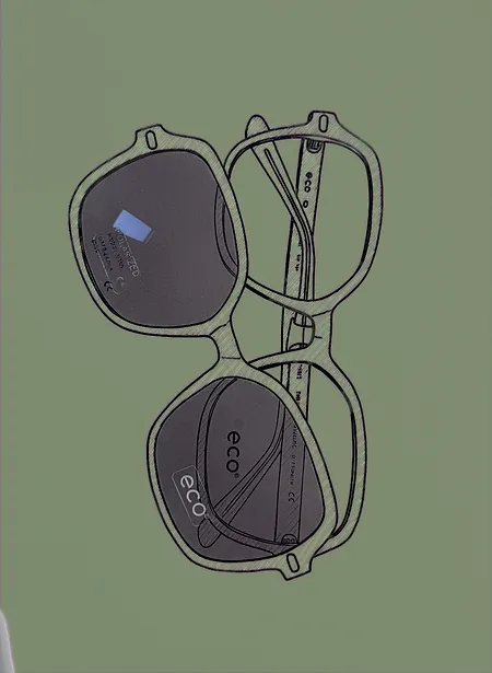 Illustrated eco sunglasses
