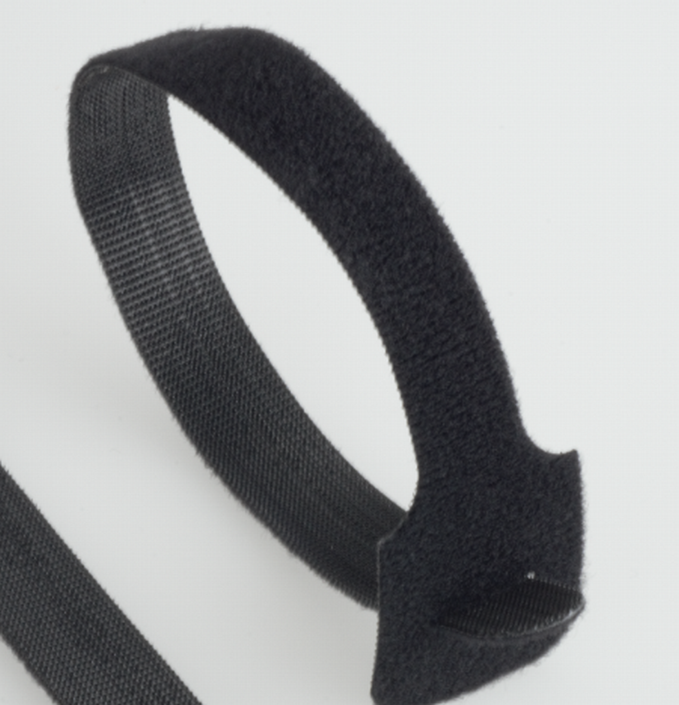 TY-GRIP Klettbandkabelbinder schwarz