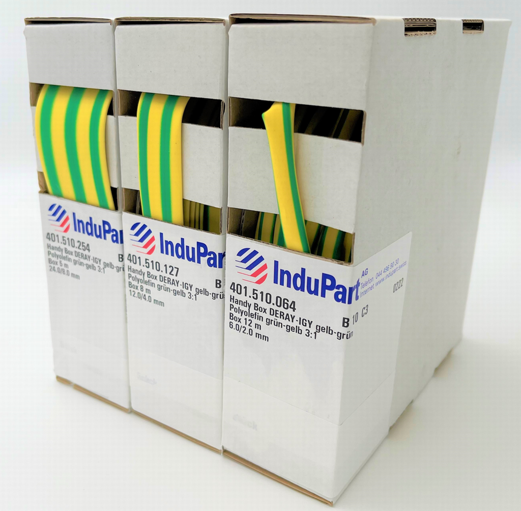 Handy Box DERAY-H 2:1 grün-gelb