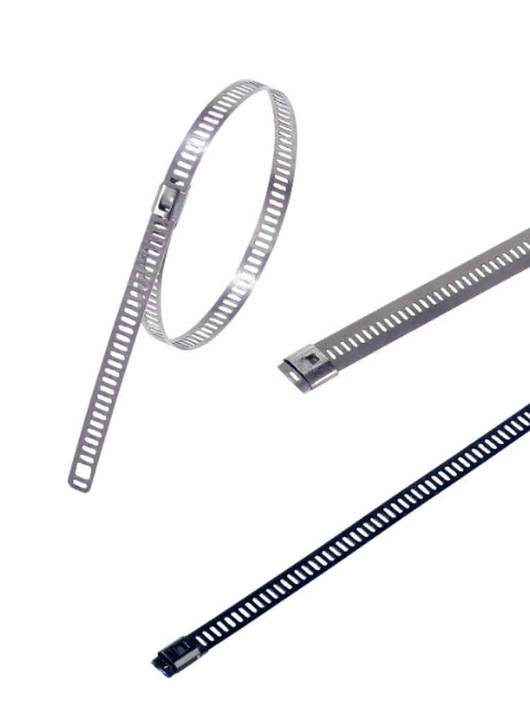 Kabelbinder Ty-Met Edelstahl Schlitzraster
