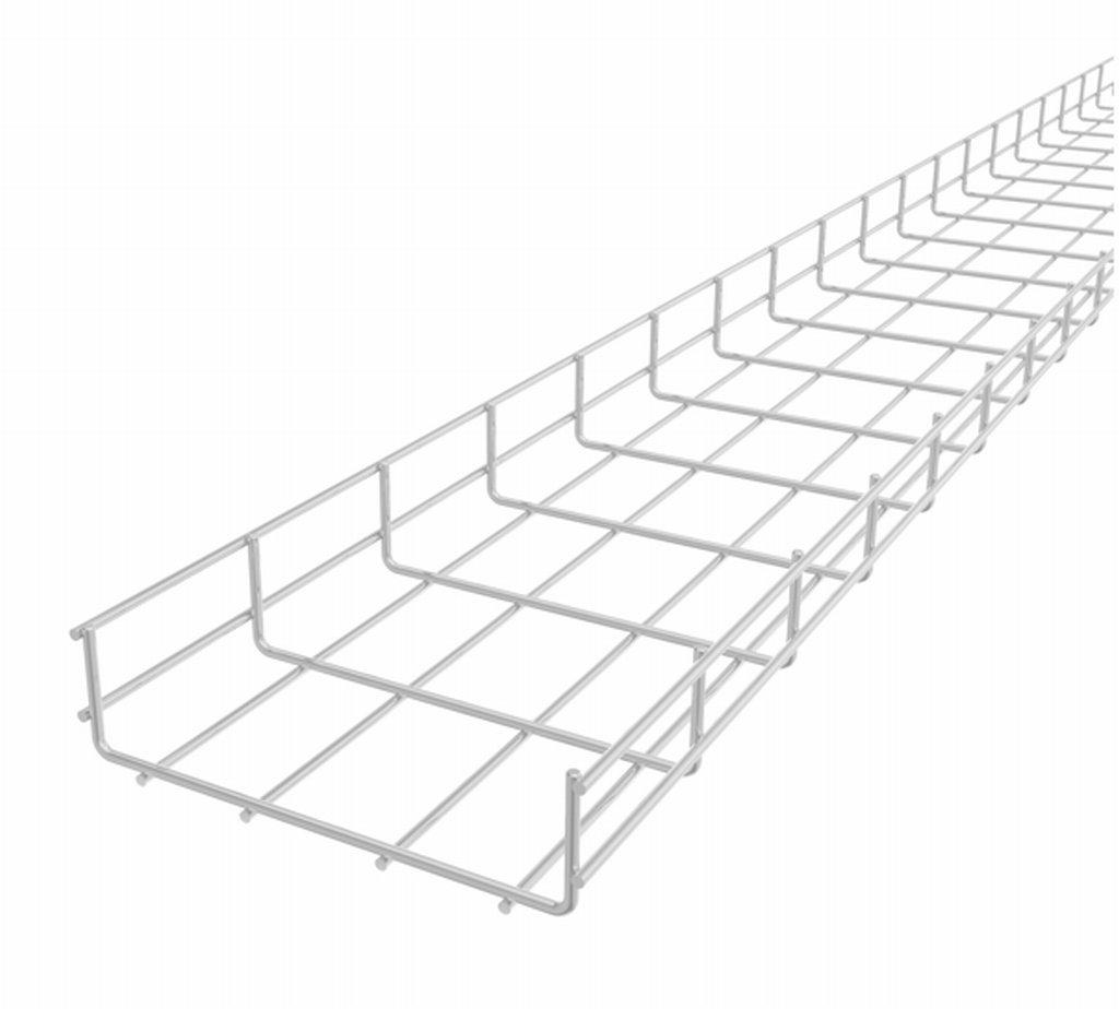 Gitterkanäle X-Tray Edelstahl 1.4404 Höhe 60 mm
