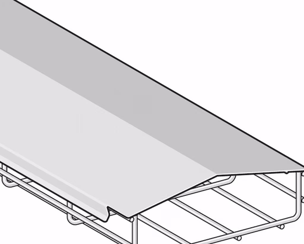 Giebeldeckel Edelstahl