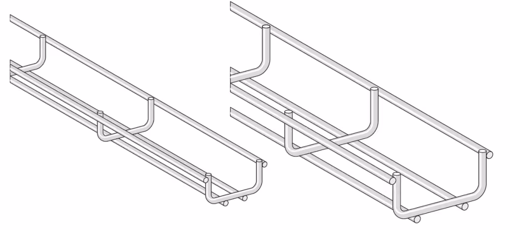 Pflitsch Mini Gitterkanal MiGK U-Form Edelstahl