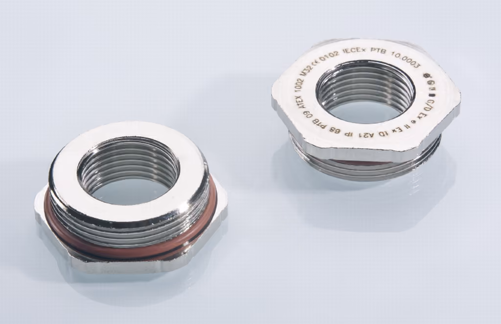 Pflitsch Reduktion Ex e II Messing vernickelt