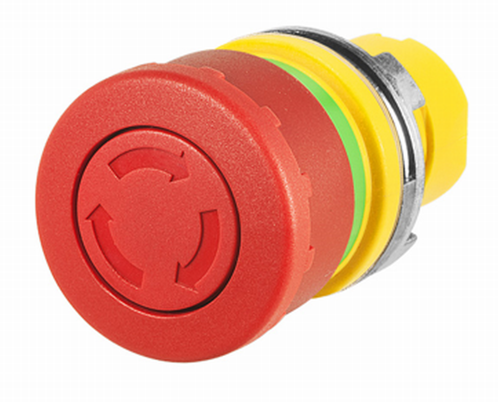 New Eflin Notaus Drucktaster rot