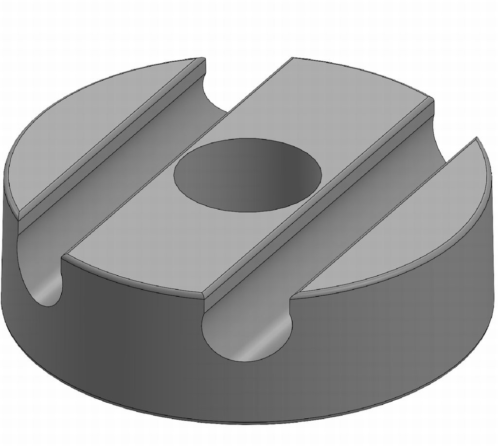 Montagescheiben für Mini-Gitterkanäle C-Form