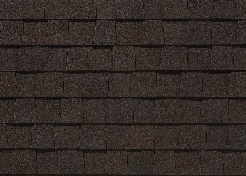 CertainTeed Landmark Black Walnut shingle color swatch
