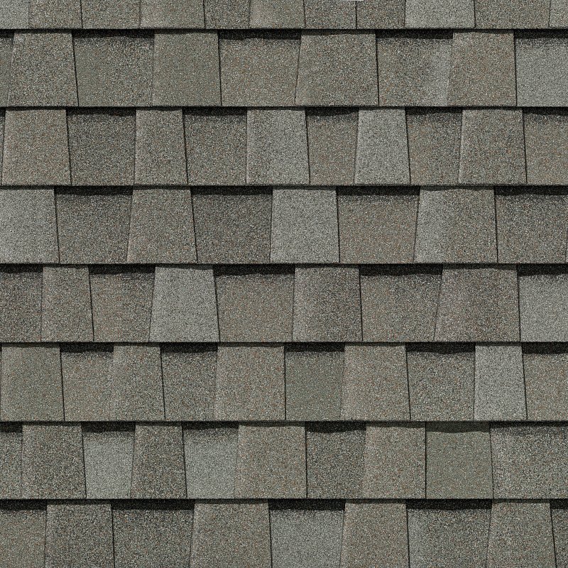 CertainTeed Landmark Cobblestone Gray shingle color swatch