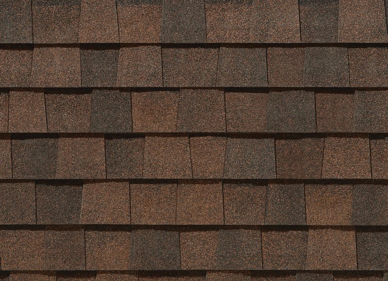 CertainTeed Landmark Burnt Sienna shingle color swatch