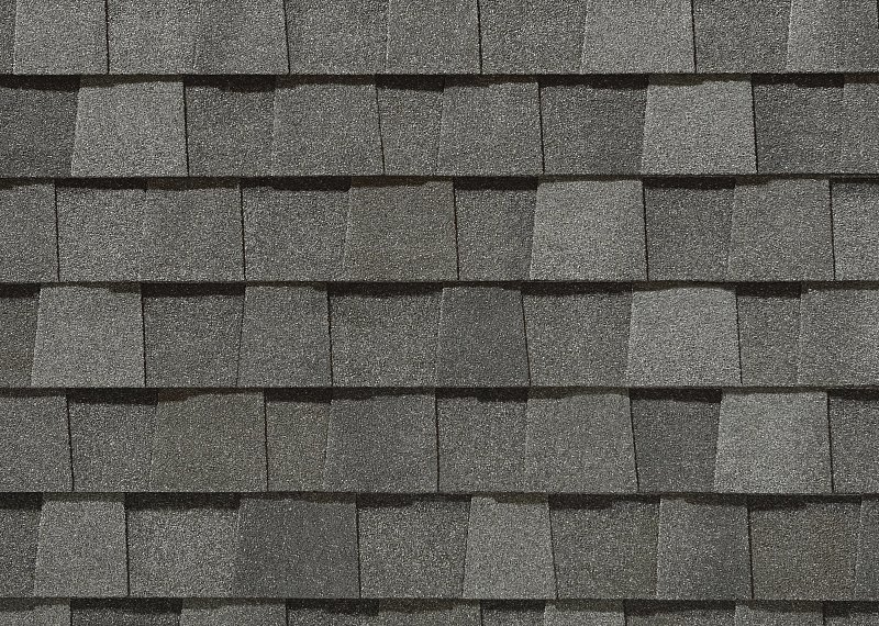 CertainTeed Landmark Georgetown Gray shingle color swatch