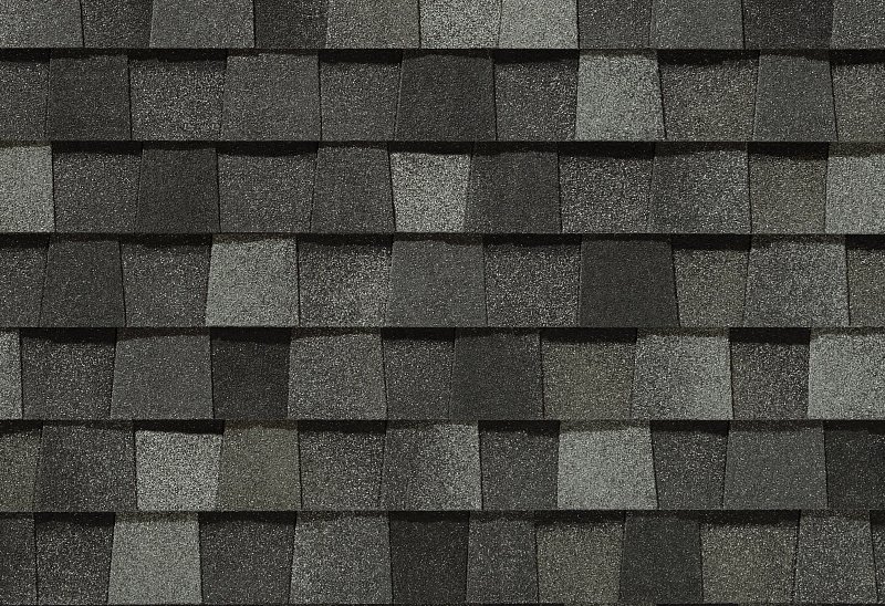CertainTeed Landmark Thunderstorm Gray shingle color swatch