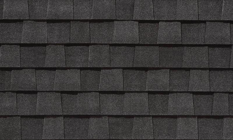 CertainTeed Landmark PRO Charcoal Black shingle color swatch