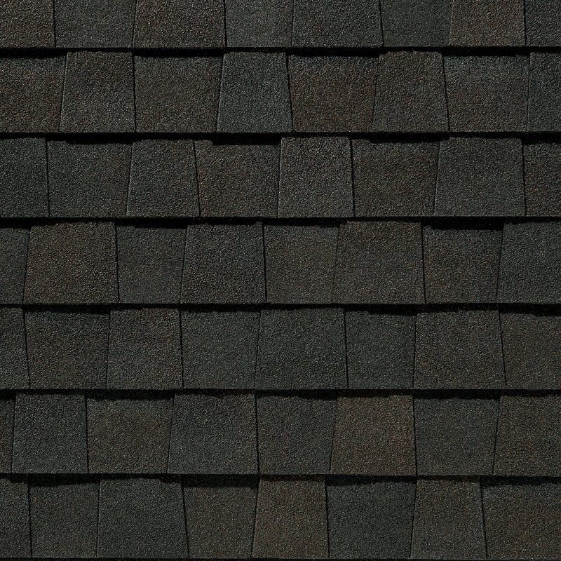 CertainTeed Landmark PRO Max Def Black Walnut shingle color swatch