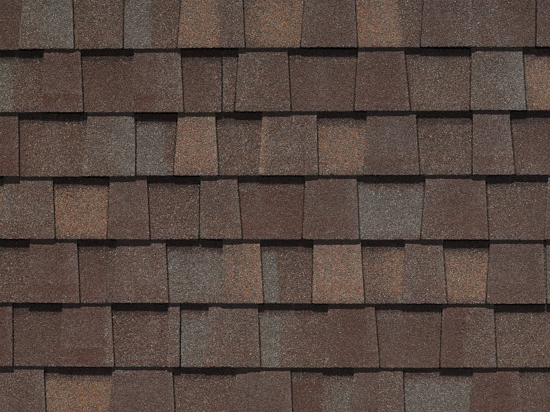 CertainTeed Landmark PRO Max Def Prairie Wood shingle color swatch