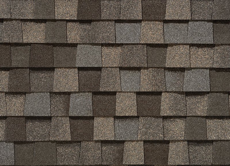 CertainTeed Landmark PRO Max Def Weathered Wood shingle color swatch