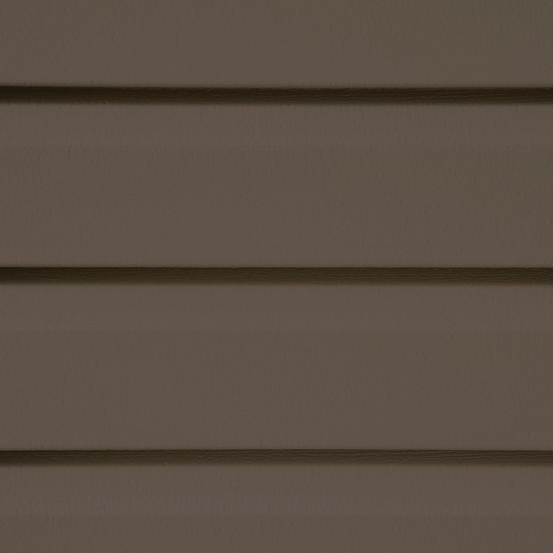 CertainTeed Monogram Espresso vinyl siding color swatch