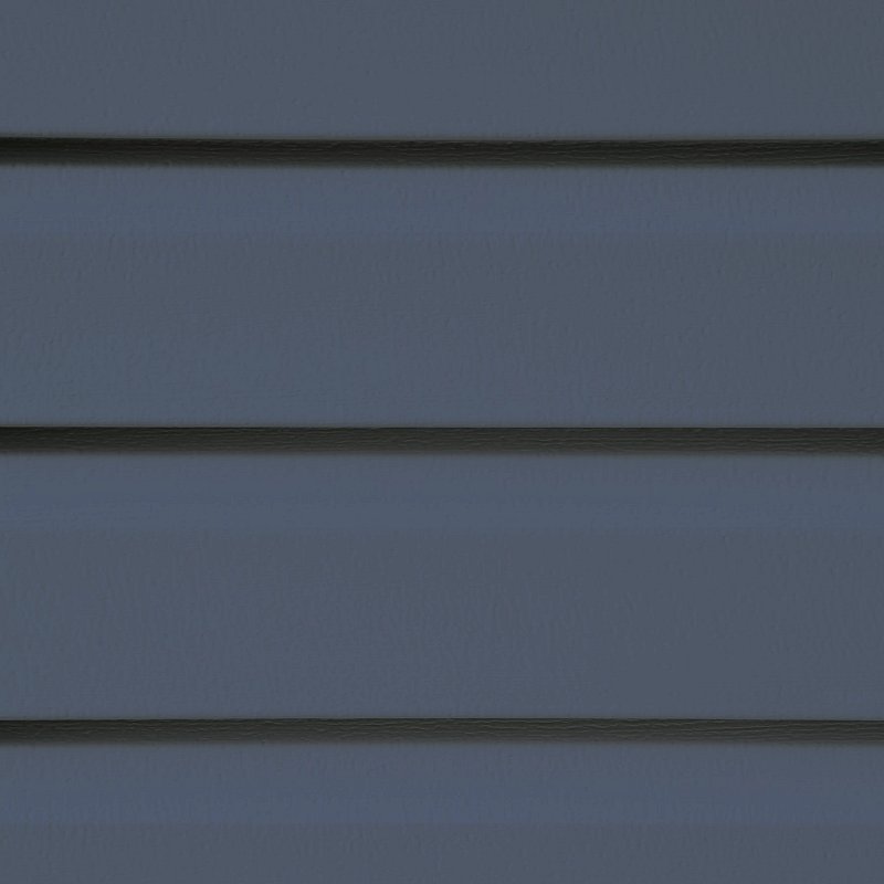 CertainTeed Monogram Midnight Blue vinyl siding color swatch