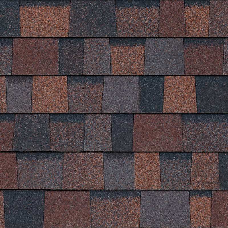 Owens Corning TruDefinition Duration Bourbon shingle color swatch