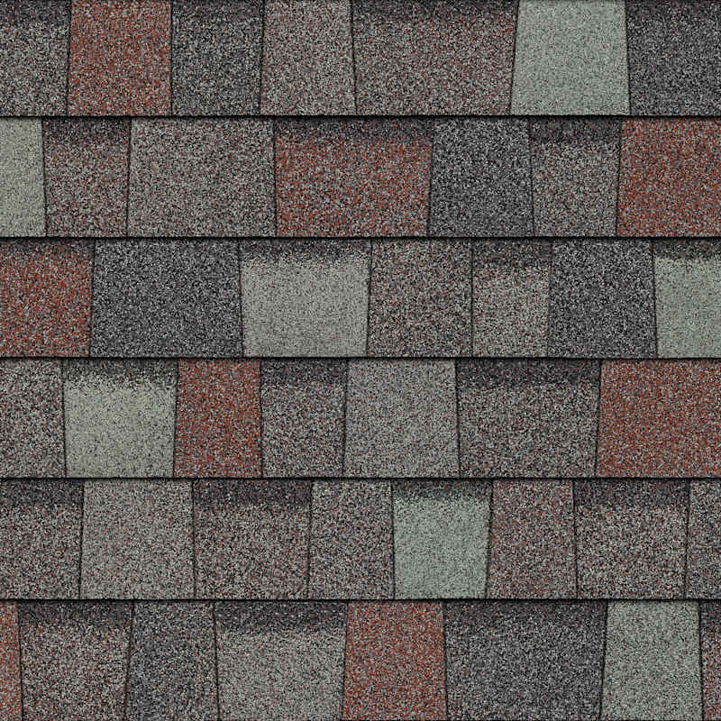 Owens Corning TruDefinition Duration Colonial Slate shingle color swatch
