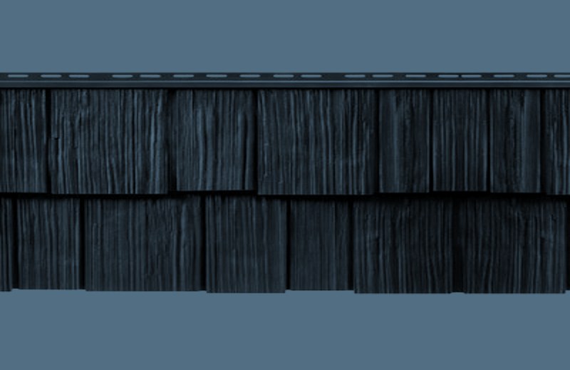 Mastic Cedar Discovery Bayou siding color swatch (official Ply Gem color)