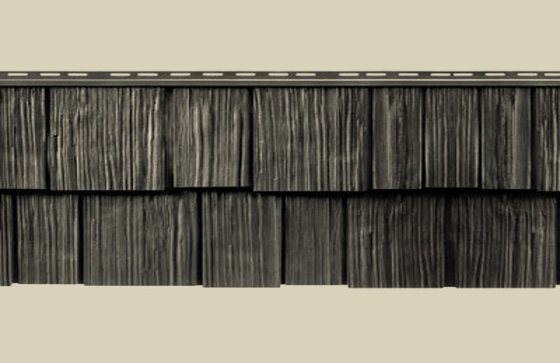 Mastic Cedar Discovery Desert Sand siding color swatch (official Ply Gem color)