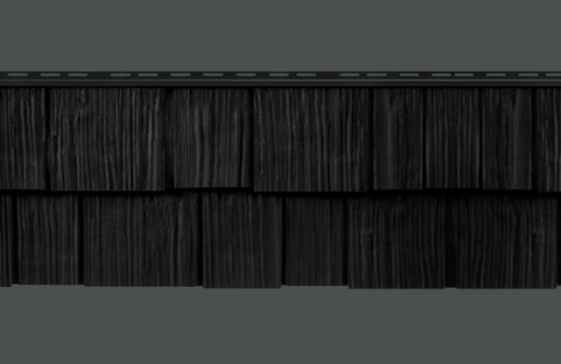 Mastic Cedar Discovery Deep Cavern siding color swatch (official Ply Gem color)