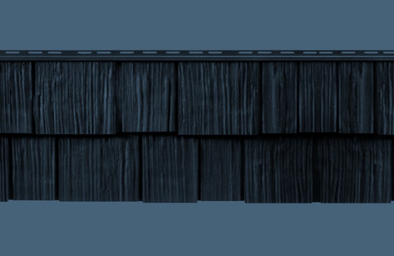Mastic Cedar Discovery Newport Bay siding color swatch (official Ply Gem color)