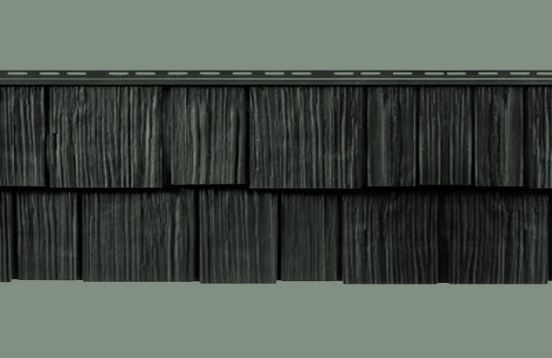 Mastic Cedar Discovery Quiet Willow siding color swatch (official Ply Gem color)